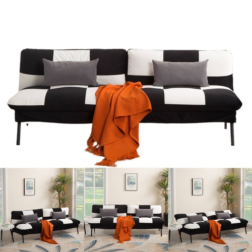 70in velvet futon - futon, bed