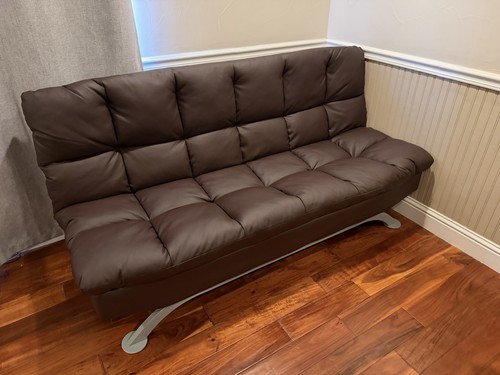 Tufted convertible futon - futon, sofa